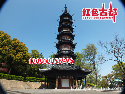 佛山陶瓷 全國各地古塔工程 古建工程 園林建筑工程承包施工圖片_高清圖_細節圖